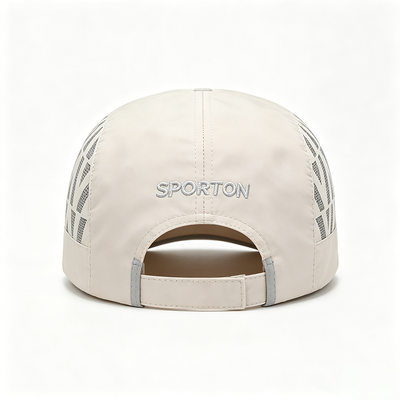Sport Run Hat One Size Fits All Lightweight Breathable Comfortable Adjustable Cap for Outdoor Running Training