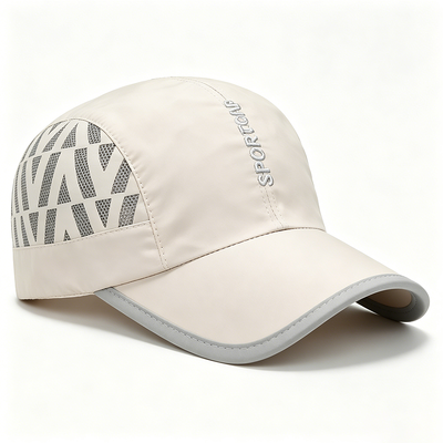 Sport Run Hat One Size Fits All Lightweight Breathable Comfortable Adjustable Cap for Outdoor Running Training