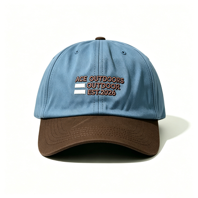 Sports Dad Hat with 100% Cotton Twill Adjustable Metal Clasp Buckle and Breathable Lightweight Design