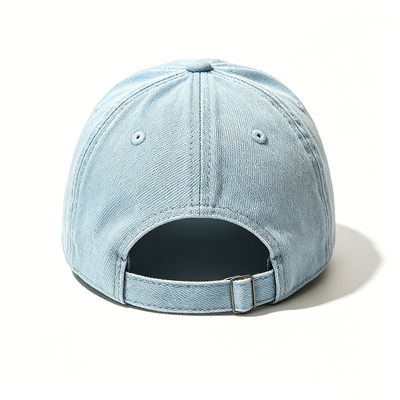 Sports Dad Hat with 100% Cotton Twill Fabric Adjustable Metal Clasp Buckle and Breathable Lightweight Design