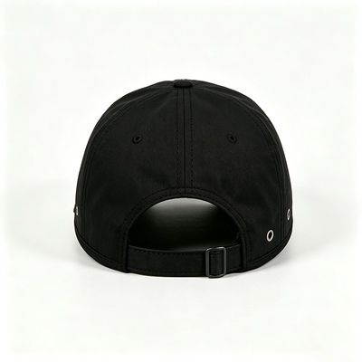 Sports Mesh Sweatband 5 Panel Camper Hat with Flat Brim and One Size Fits All Design
