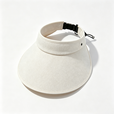 Adjustable Strap Sun Visor Cap Offering 7.5 Inches Visor Width and Length Ideal for Sun Protection During Outdoor Workouts