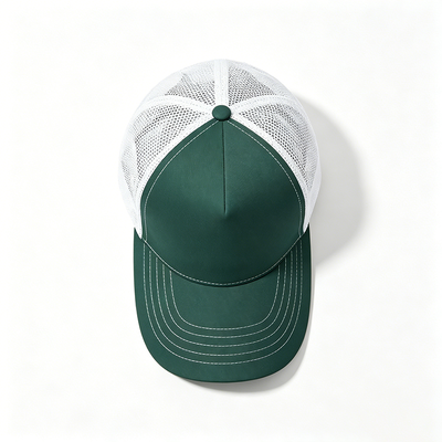 Oem Offered 5 Panel Trucker Cap Durable 5 Panels Design Mesh Back Trucker Hat Ideal for Casual Wear and Corporate Events