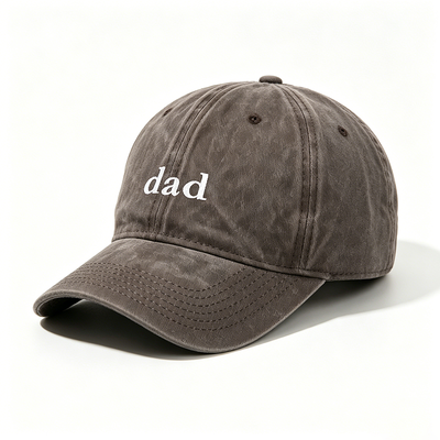 Metal Clasp Buckle Back Closure Dad Hat Adjustable Strap Lightweight Cotton Baseball Cap Suitable For Outdoor Activities