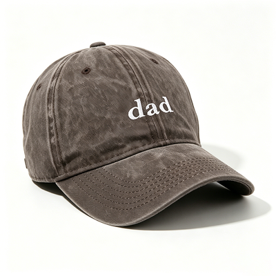 Metal Clasp Buckle Back Closure Dad Hat Adjustable Strap Lightweight Cotton Baseball Cap Suitable For Outdoor Activities