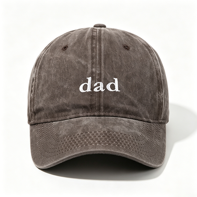 Metal Clasp Buckle Back Closure Dad Hat Adjustable Strap Lightweight Cotton Baseball Cap Suitable For Outdoor Activities