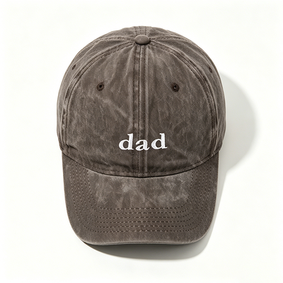 Metal Clasp Buckle Back Closure Dad Hat Adjustable Strap Lightweight Cotton Baseball Cap Suitable For Outdoor Activities