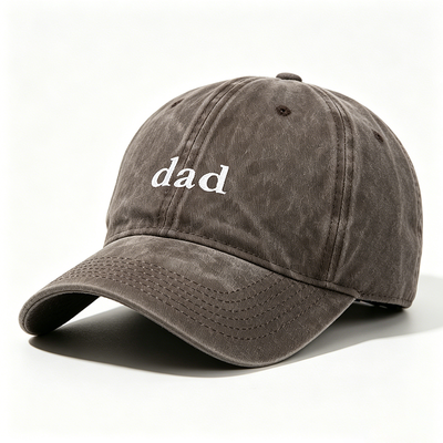 Metal Clasp Buckle Back Closure Dad Hat Adjustable Strap Lightweight Cotton Baseball Cap Suitable For Outdoor Activities