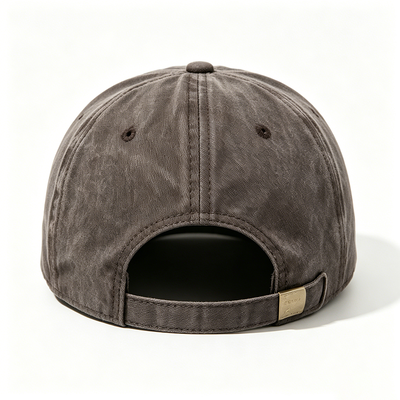Metal Clasp Buckle Back Closure Dad Hat Adjustable Strap Lightweight Cotton Baseball Cap Suitable For Outdoor Activities