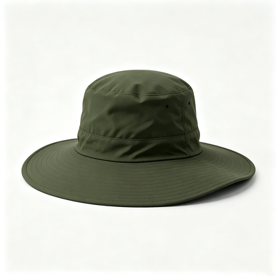 Custom Colors UPF50+ Sun Protection Foldable Waterproof Boonie Hat for Outdoor Adventures