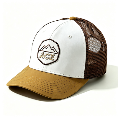 6 Panel Trucker Mesh Cap Breathable Lightweight Adjustable Snapback Hat Great Choice for Outdoor Labor and Casual Outings