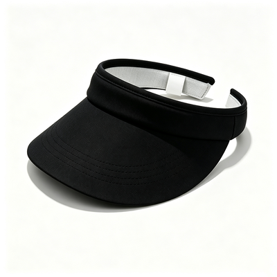 Screen Printing Sun Visor Cap Adjustable Strap Curved Brim Excellent Choice for Corporate Gifts and Events