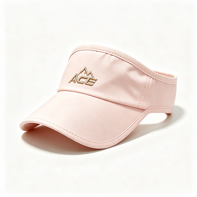 7.5 Inches Visor Length Sun Visor Cap Featuring Velcro Closure and Adjustable 22 Inches Strap Length for Comfortable Fit
