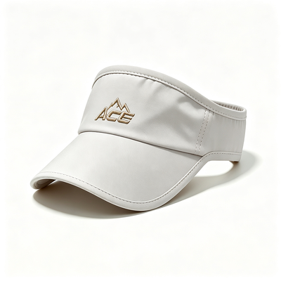 7.5 Inches Visor Length Sun Visor Cap Featuring Velcro Closure and Adjustable 22 Inches Strap Length for Comfortable Fit