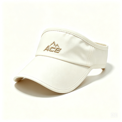 7.5 Inches Visor Length Sun Visor Cap Featuring Velcro Closure and Adjustable 22 Inches Strap Length for Comfortable Fit