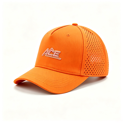 Unisex Six-Panel Baseball Cap With 2 Eyelets Breathable Lightweight Design Perfect For Sports Casual Wear And Everyday