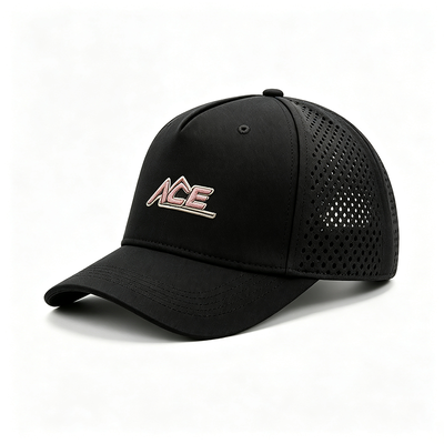 Unisex Six-Panel Baseball Cap With 2 Eyelets Breathable Lightweight Design Perfect For Sports Casual Wear And Everyday