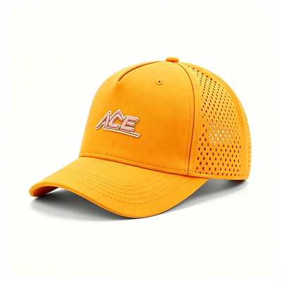 Unisex Six-Panel Baseball Cap With 6 Eyelets Breathable Lightweight Design Perfect For Sports Casual Wear And Everyday