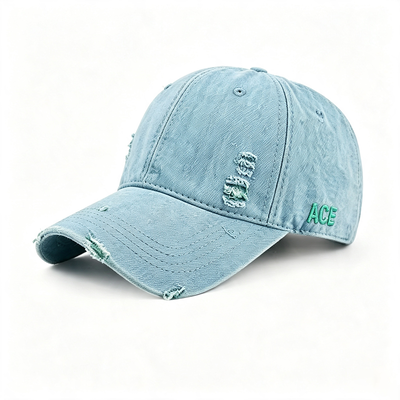100% Cotton Twill Sports Dad Hats with Adjustable Strap and Flat Embroidery for Comfortable Fit