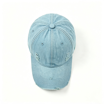 100% Cotton Twill Sports Dad Hats with Adjustable Strap and Flat Embroidery for Comfortable Fit