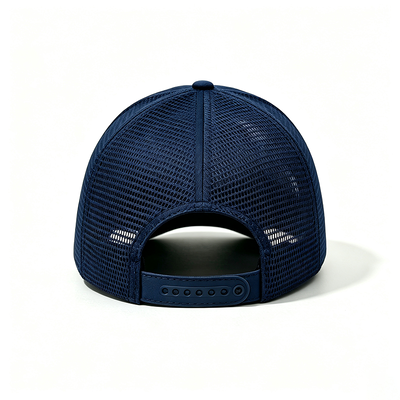 Trucker Snapback Trucker Cap Customize Eyelets Adjustable Mesh Back Hat Perfect for Outdoor Activities Casual Wear and Events