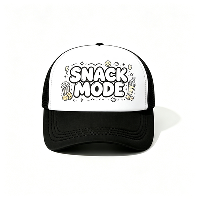 Curved 6 Panel Trucker Cap Plastic Snapback Closure Customized Ideal for Campaigns Team Uniforms and Casual Wear
