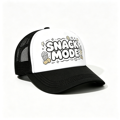 Curved 6 Panel Trucker Cap Plastic Snapback Closure Customized Ideal for Campaigns Team Uniforms and Casual Wear