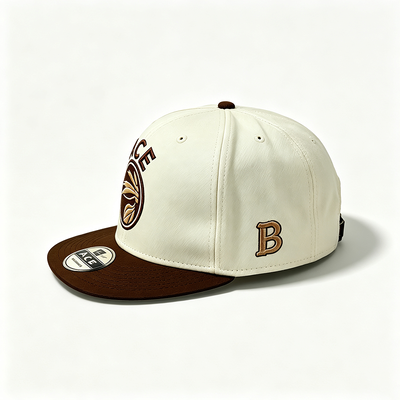 Plastic Closure Flat Brim Snapback Hats Lightweight High Breathability Trendy Headwear for Skateboarding and Casual Outfits