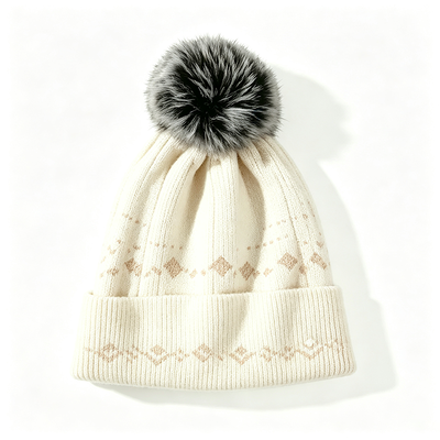 OEM Knit Beanie Hats featuring Acrylic materials designed for Winter season warmth and cozy fit