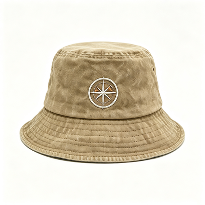 Lightweight Breathable Fisherman Bucket Hat with 20 Years Cap Experience for Outdoor Travel