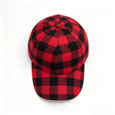 Hook Loop Closure Six Panel Baseball Cap Durable Comfortable Sports Hat Suitable for Outdoor Activities and Team Events
