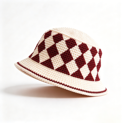 Cotton Yarn Lining Fishing Bucket Hat Recycle Environmentally Friendly Fabric Suitable for Fishing Hiking Camping