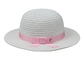 Summer Knitted Fisherman Bucket Hat Flat visor For Women Sunshade