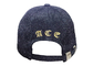 6 panels Embroidery baseball caps Glitter powder With adjustable