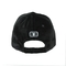 Unisex Fitted Unstructured Baseball Caps , Black Velvet Baseball Hat Quick Dry