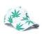 2019 Green Leaf Mens Baseball Hats , Wild Sunshade Printing Casual Baseball Caps