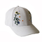 Summer Ladies Cute Embroidered Baseball Caps Flower Patterned 56~60 Cm Size