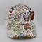 Letter Embroidery / Printed Baseball Caps Full 5 Panel / 6 Panel Floral Patterned