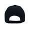 Screen Printed Black Blank Baseball Caps , 100 Cotton Baseball Caps Trendy Design