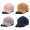 Fashion Suede Fitted Sports Dad Hats Promotional Items Metal Buckle Back Closure