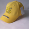 Lemon Yellow 3D Embroidery/applique Baseball Hat Cartoon Sports Cap Hat Unisex