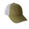 Pure Cotton Trucker Baseball Caps , Washable Blank Mesh Trucker Hats