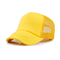 Blue / Yellow Trucker Mesh Cap , Custom Mesh Trucker Hats For Business