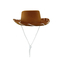 56-60cm Embroidered Outdoor Boonie Hat With Short Brim / Sun Hats For Mens To Protect From Sun