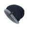 Slouch Wool Fleece Fur Knit Beanie Hats Foldable Unisex Outdoor Style