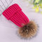 Adults Wool Top Knit Beanie Hats Plush Style Quick Dry Eco Friendly Feature
