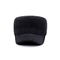 Curved Brim Winter Military Cadet Cap Keep Warm For Old Man / Middle Aged Men