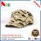 Flat Embroidery Camo Military Cadet Cap Adjustable For Unisex 56-60cm