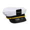 Promotional White Sailor Captain Hat , Blank Captains Hat Personalized