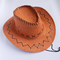 Child And Adult Suede Cowboy Outdoor Boonie Hat , Waterproof Promotional Bucket Hats